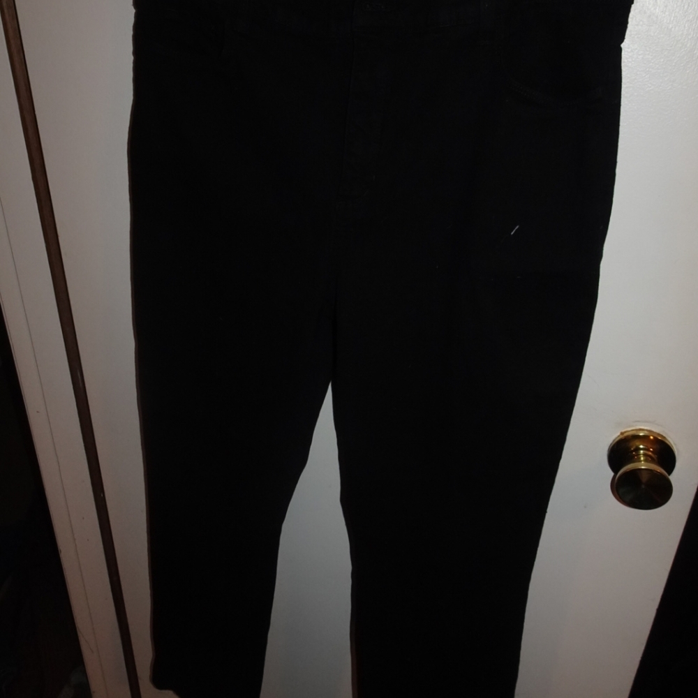 Stretch straight leg jeans